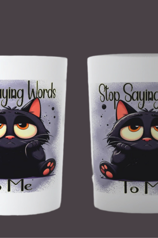 Cat Sarcastic Ceramic Mug