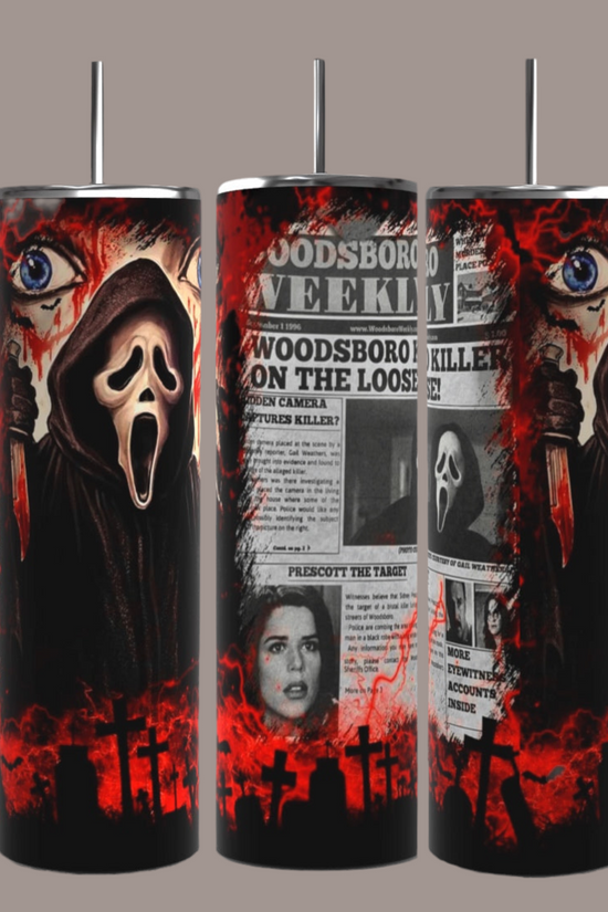 GhostFace Killer | Halloween| 20oz Tumbler