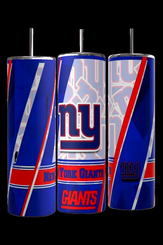 From Kreative Kreationz, the NY Jets 20oz Skinny Tumbler showcases the Jets' name and emblem on a sleek black background. With blue, red, and white hues, this exclusive drinkware is perfect for fans wanting to capture the spirit of every game day.