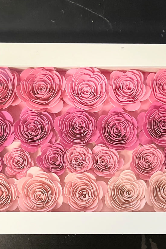 Mom 5x7 Flower Shadow Box