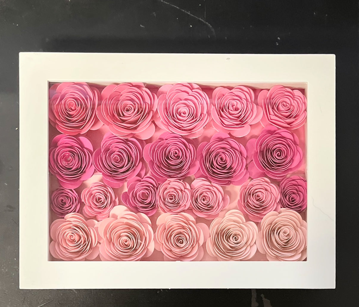 Mom 5x7 Flower Shadow Box