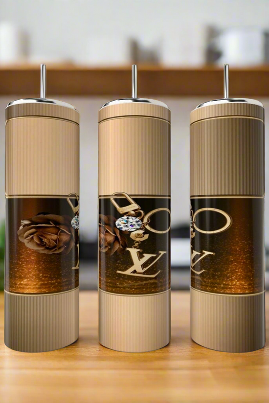 LV Cursive 20oz Tumbler
