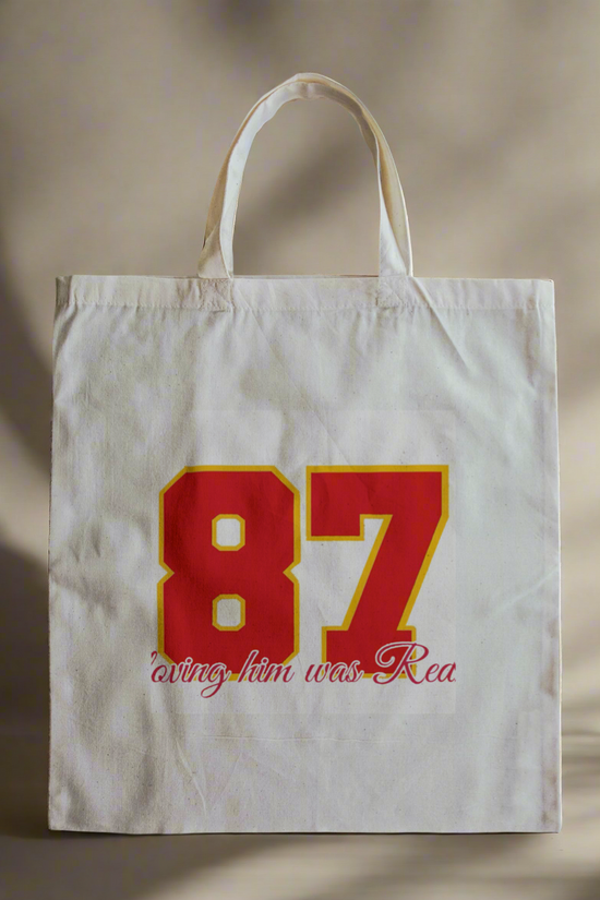 Loving Him Was Red | Reusable Canvas Bag