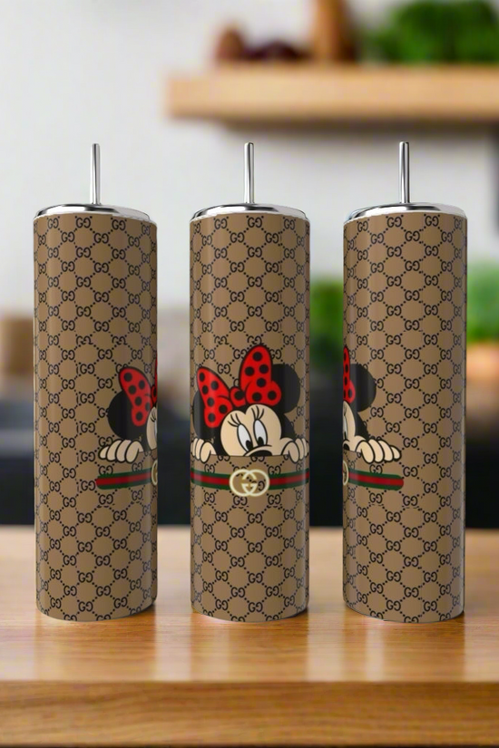 Gucci MIckey Mouse 20oz Skinny Tumbler