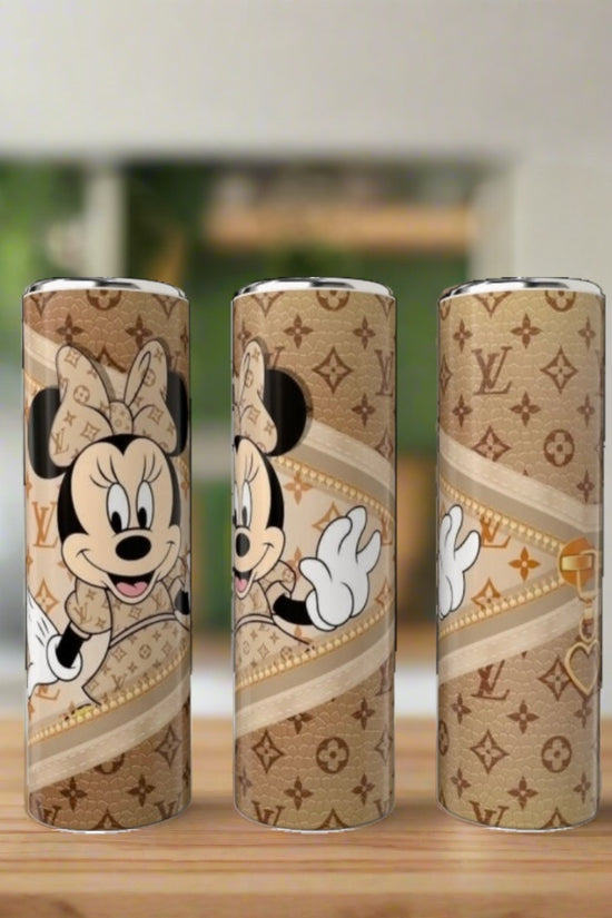 Minnie Mouse LV Peek-a-Boo Collection 20oz Skinny Tumbler