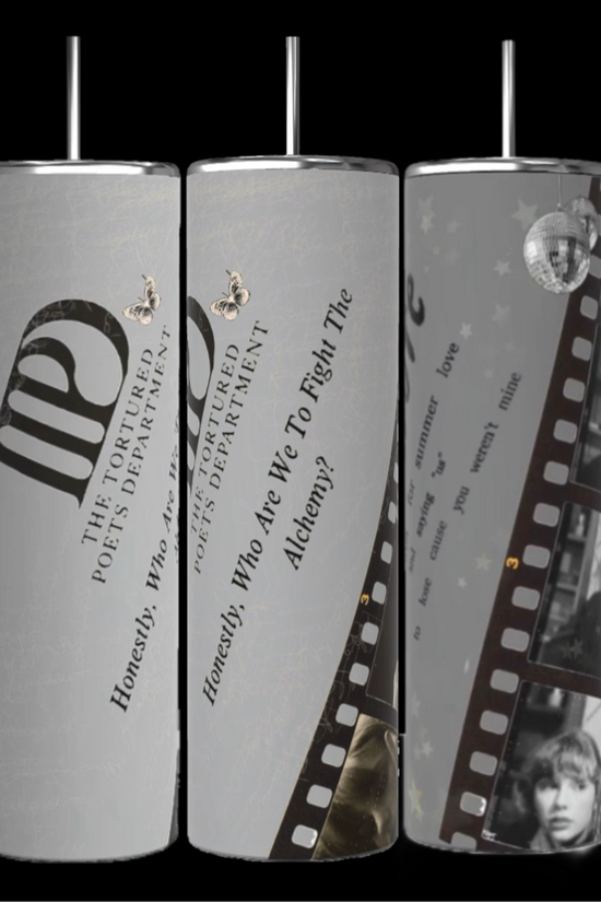 Eras Filmstrip Collage Custom Collection| Taylor Swift 20oz Tumbler!