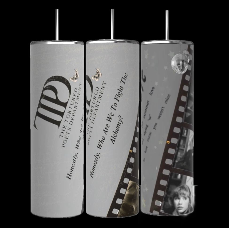 Eras Filmstrip Collage Custom Collection| Taylor Swift 20oz Tumbler!