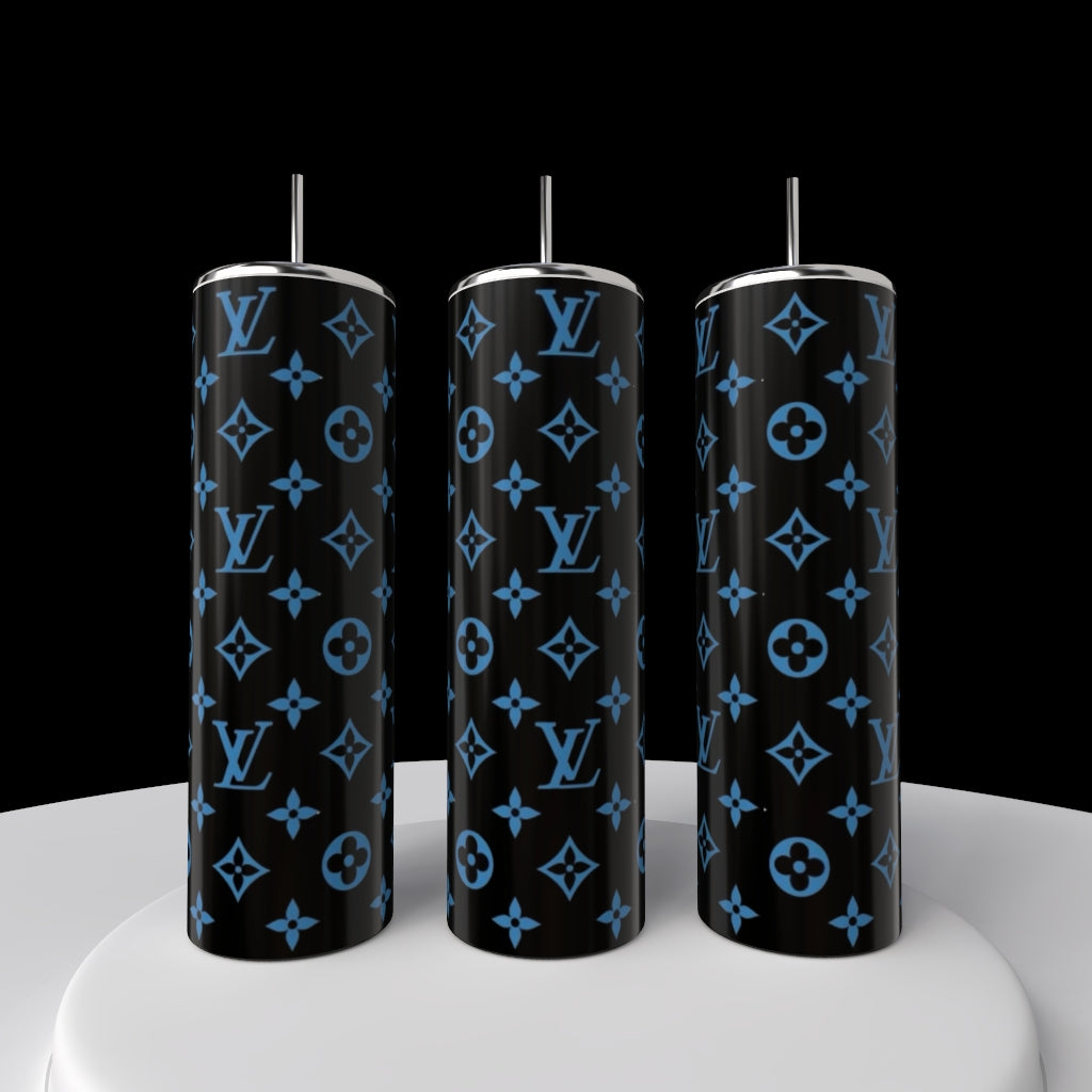 LV Inspired Dark Blue 20oz Tumbler Collection