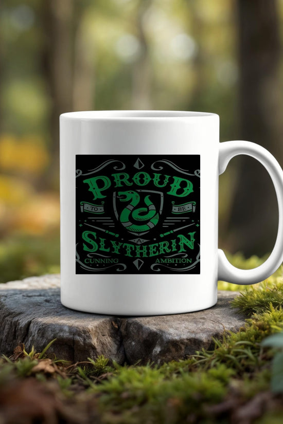 Proud Slytherin Ceramic Mug