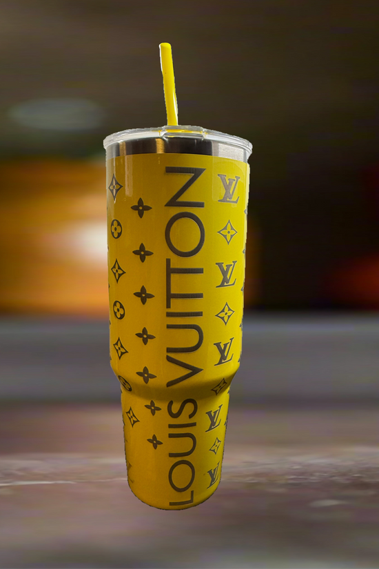 LV Engraved Tumbler