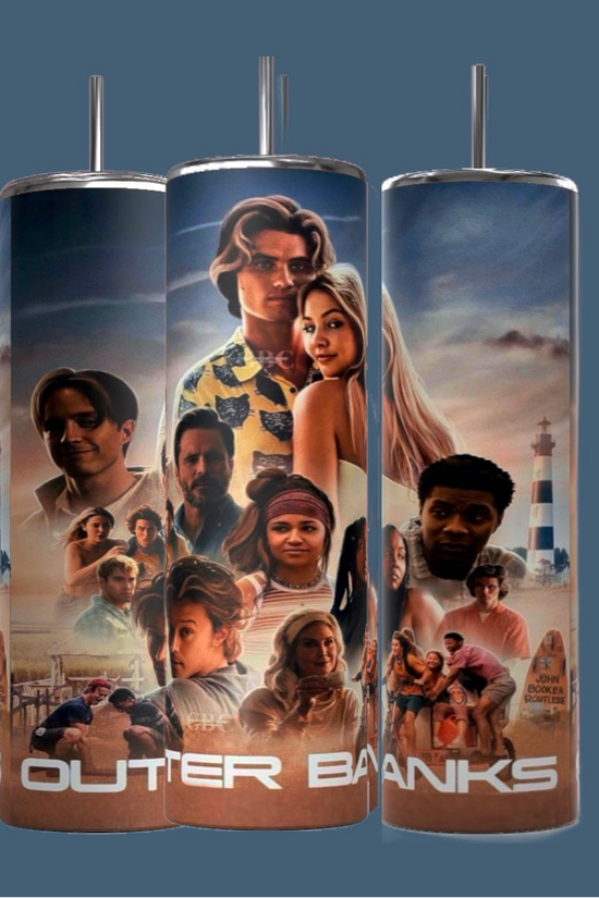 OBX - Beach -  20oz Tumbler