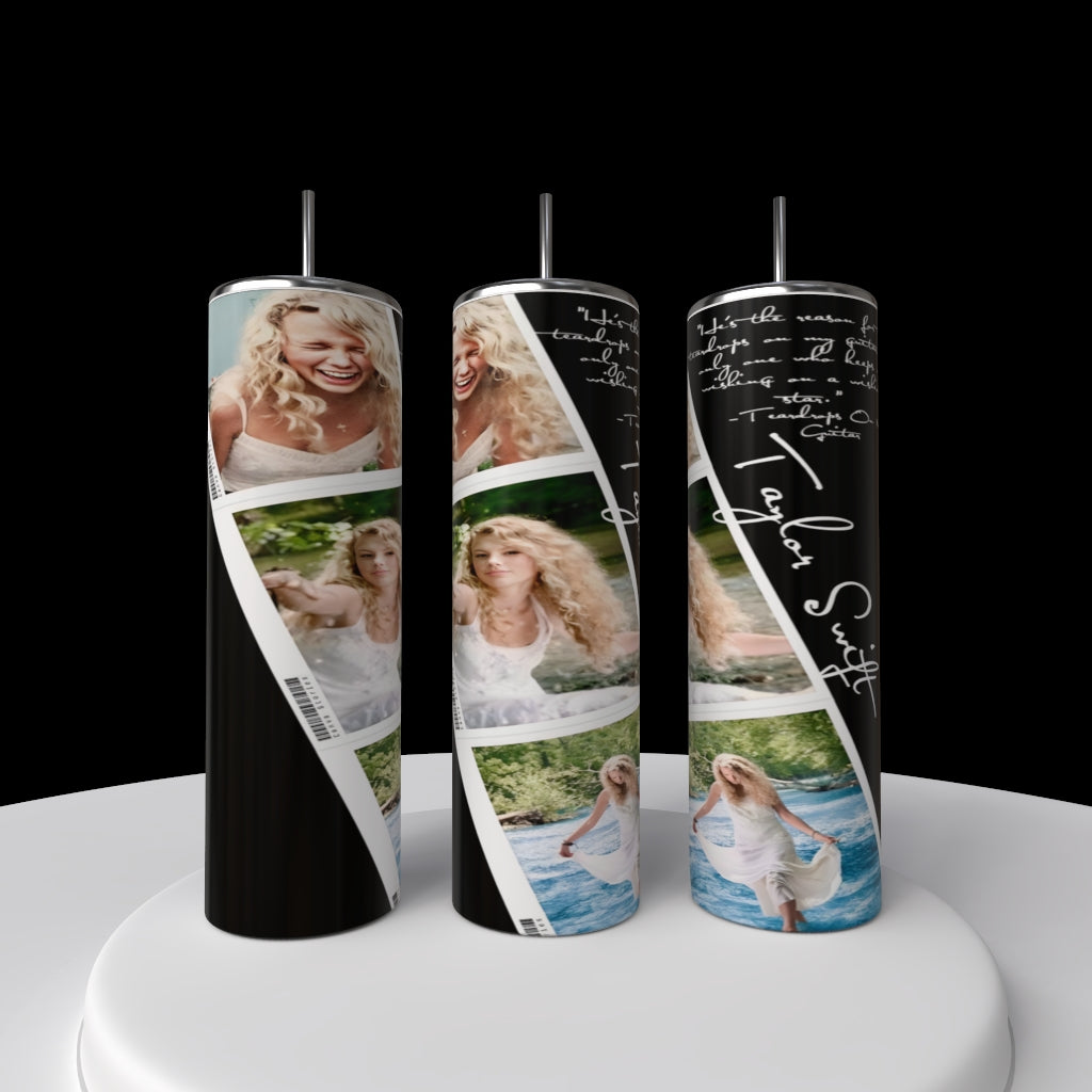 Debut Polaroid Taylor Swift 20oz Skinny Tumbler