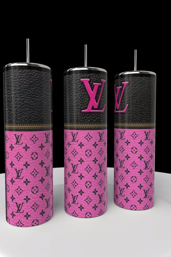 LV Dark Zipper 20oz Tumbler