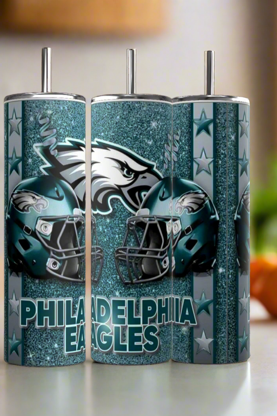 Eagles 20oz Skinny Tumbler