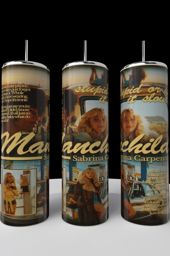 Manchild Sabrina Carpenter Tumbler Collection
