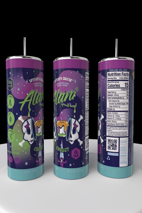 Alani 20oz SILVER STAINLESS STEEL Tumbler