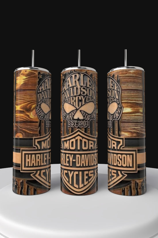 Harley Davidson 20oz Skinny Tumbler
