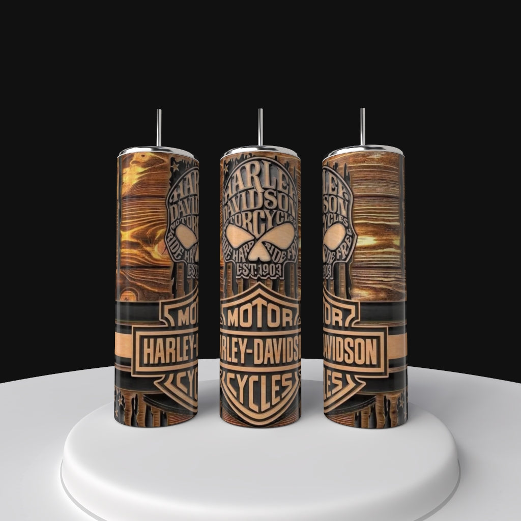 Harley Davidson 20oz Skinny Tumbler
