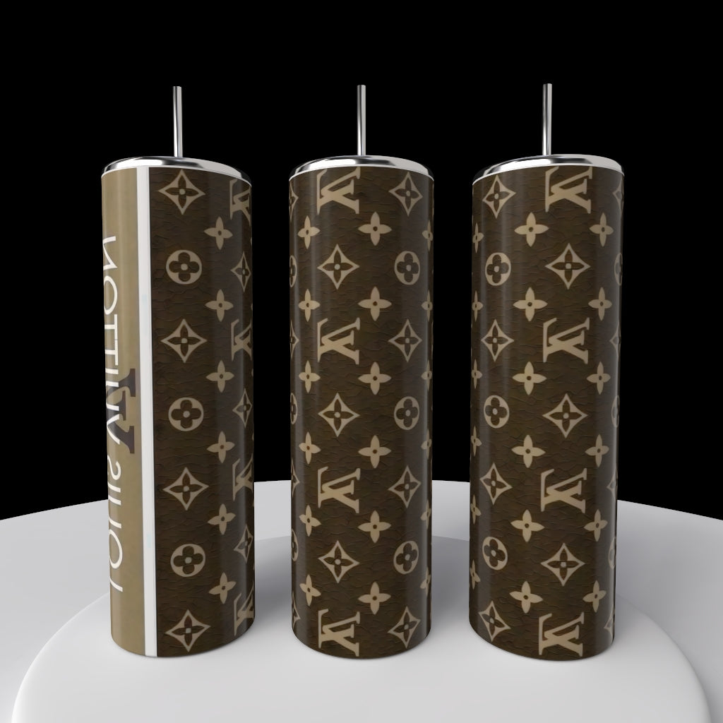 LV Brown 20oz Tumbler