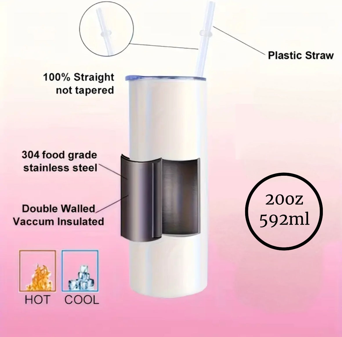 2025 Graduate 20oz Tumbler