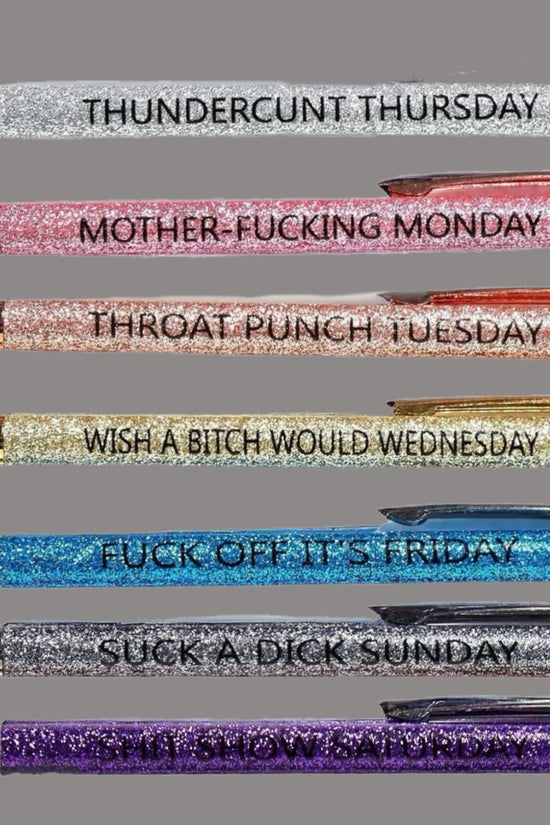 7 Days Of The Week - Pen