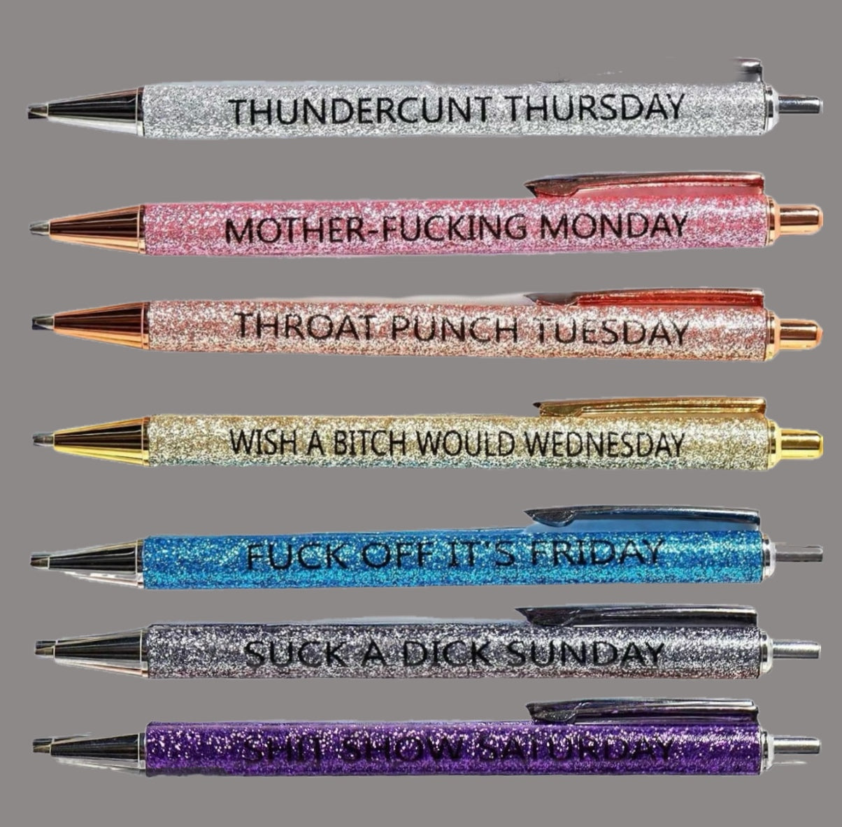 7 Days Of The Week - Pen