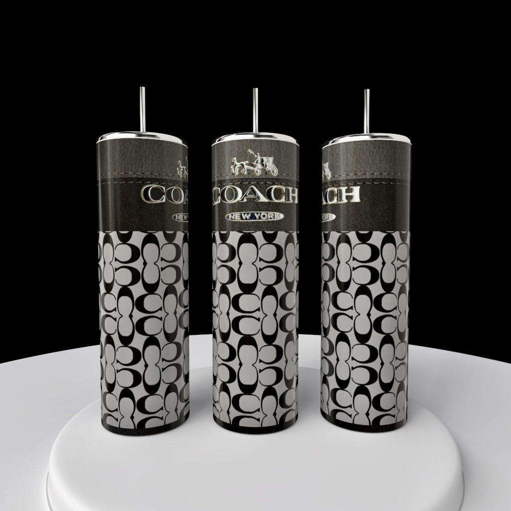 Coach Inspired 20oz Skinny Tumbler