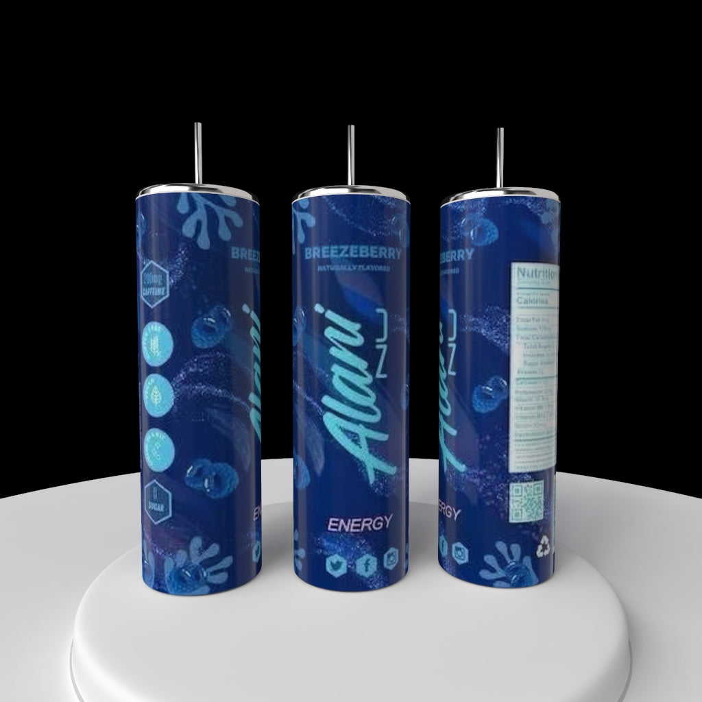 Alani 20oz SILVER STAINLESS STEEL Tumbler