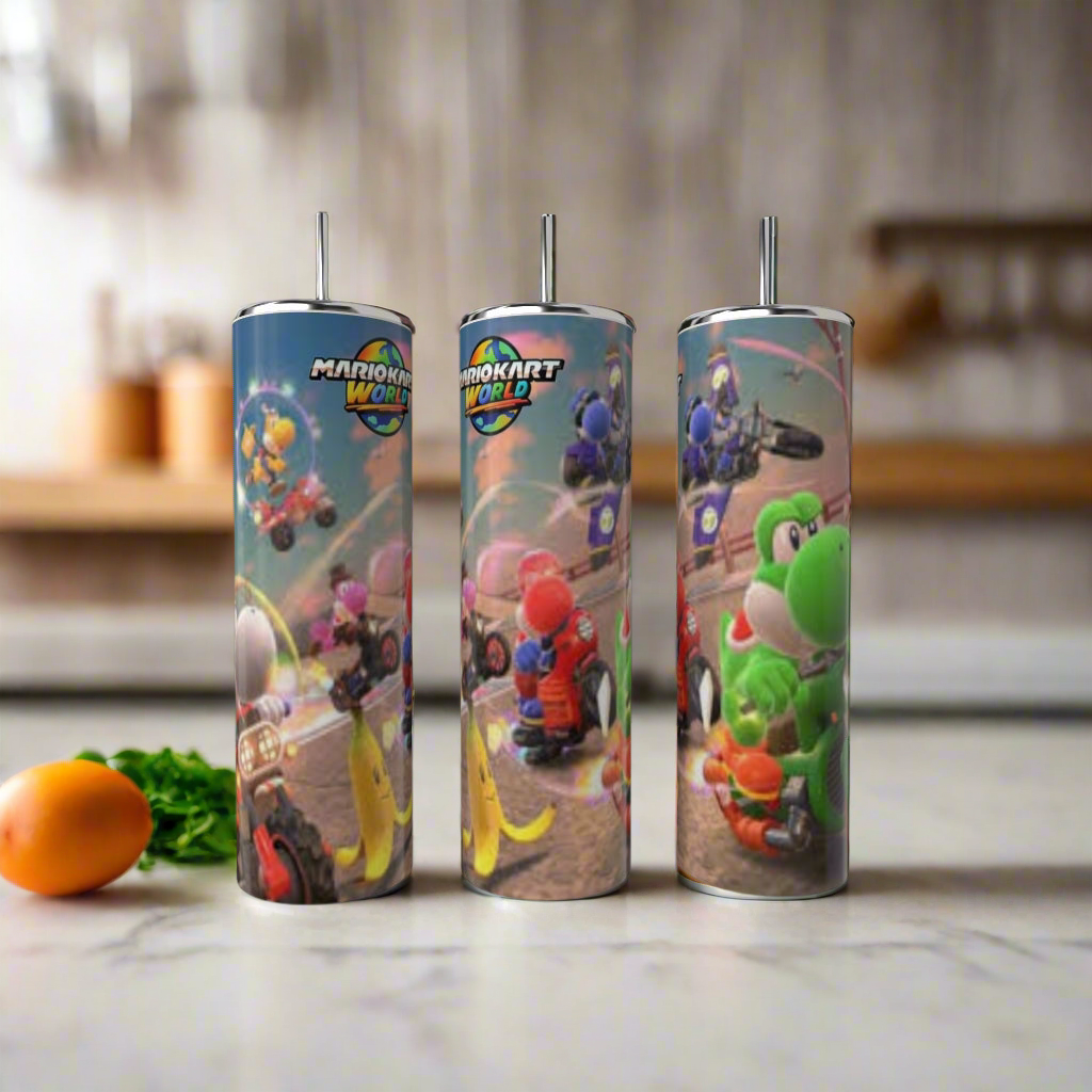 Mario World 20oz Tumbler