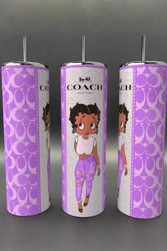 Betty Boop 20oz Skinny Tumbler