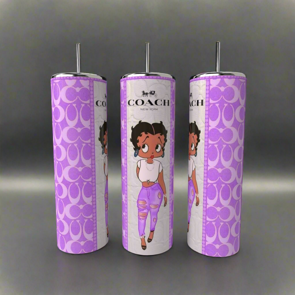 Betty Boop 20oz Skinny Tumbler