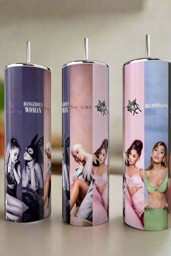 Ariana Grande All Albums 20oz Tumbler