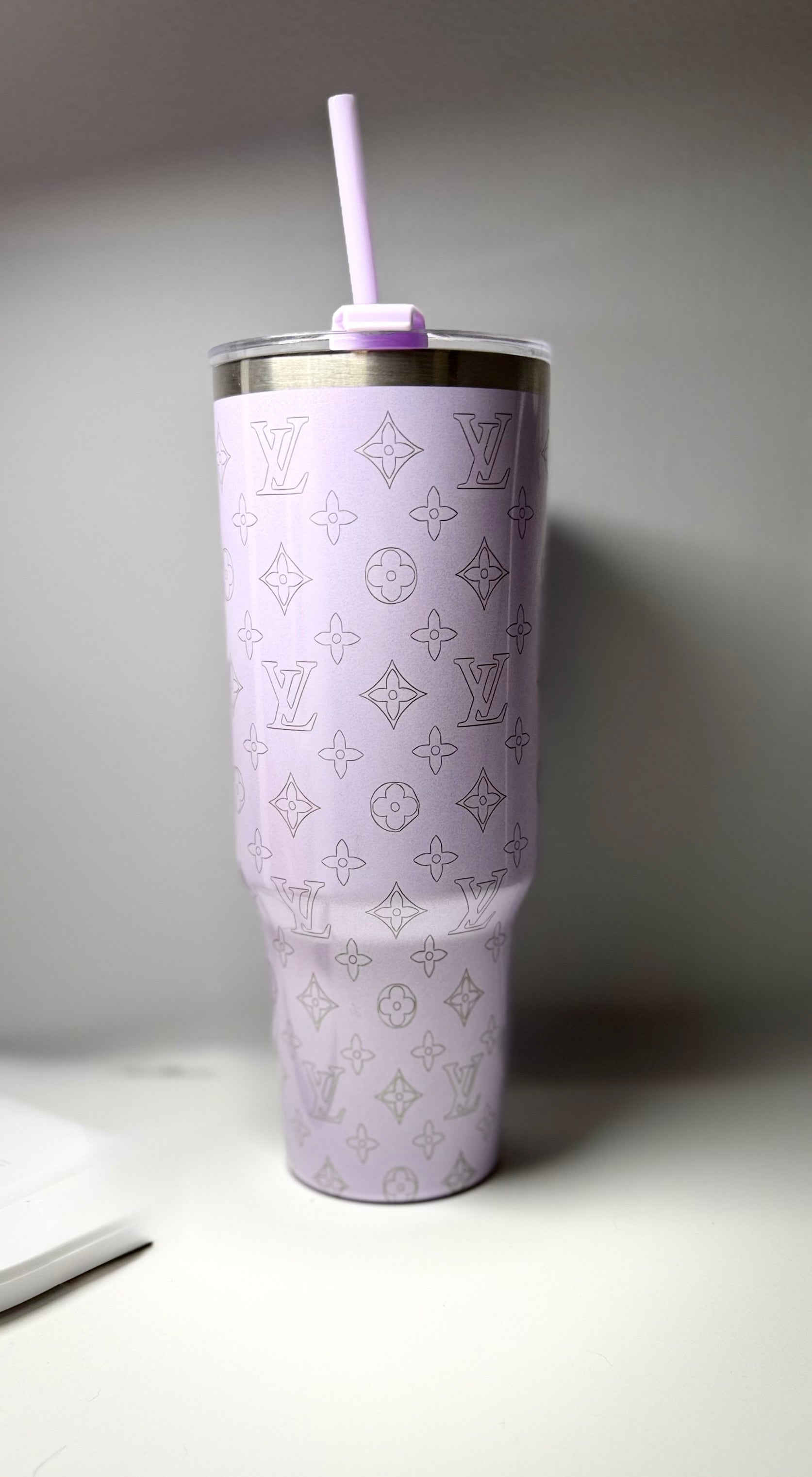 LV Engraved Shimmer Tumbler