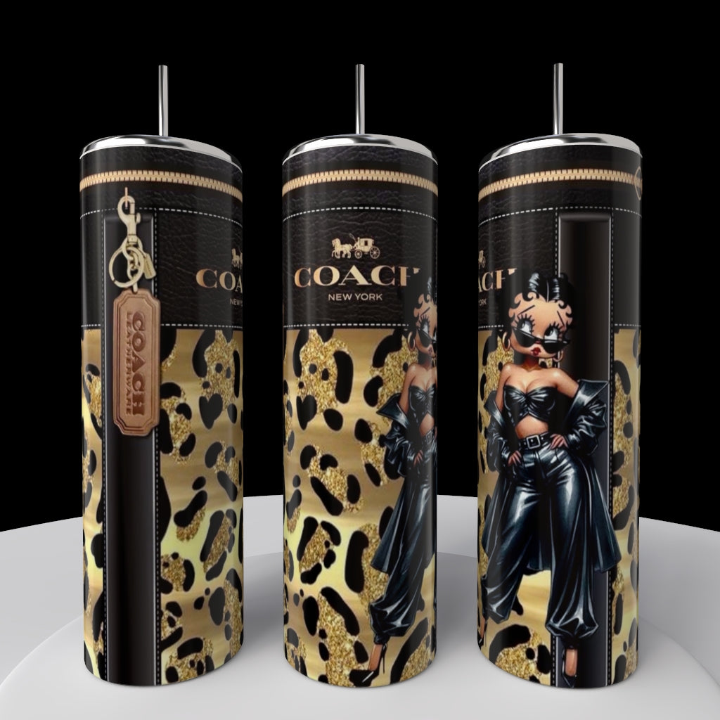 Betty Boop Gold | 20oz Tumbler