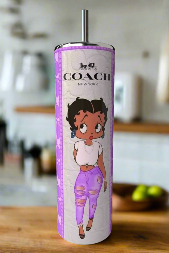 Betty Boop 20oz Skinny Tumbler