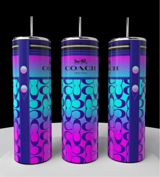Coach Aesthetic 20oz Skinny Tumbler