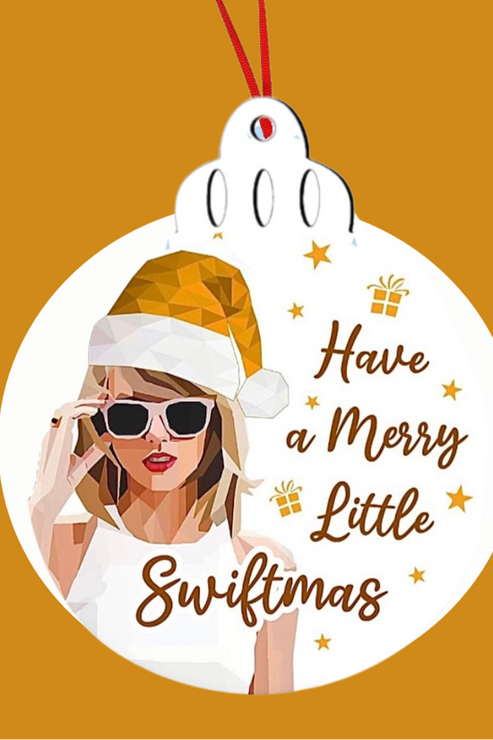 Happy Swiftmas Tree Ornament