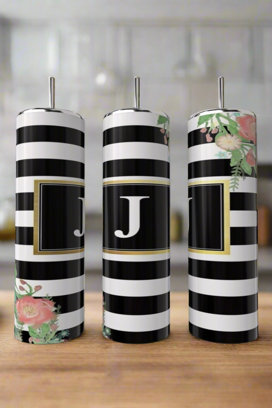 Monogram Kate Spade Spring 20oz Skinny Tumbler