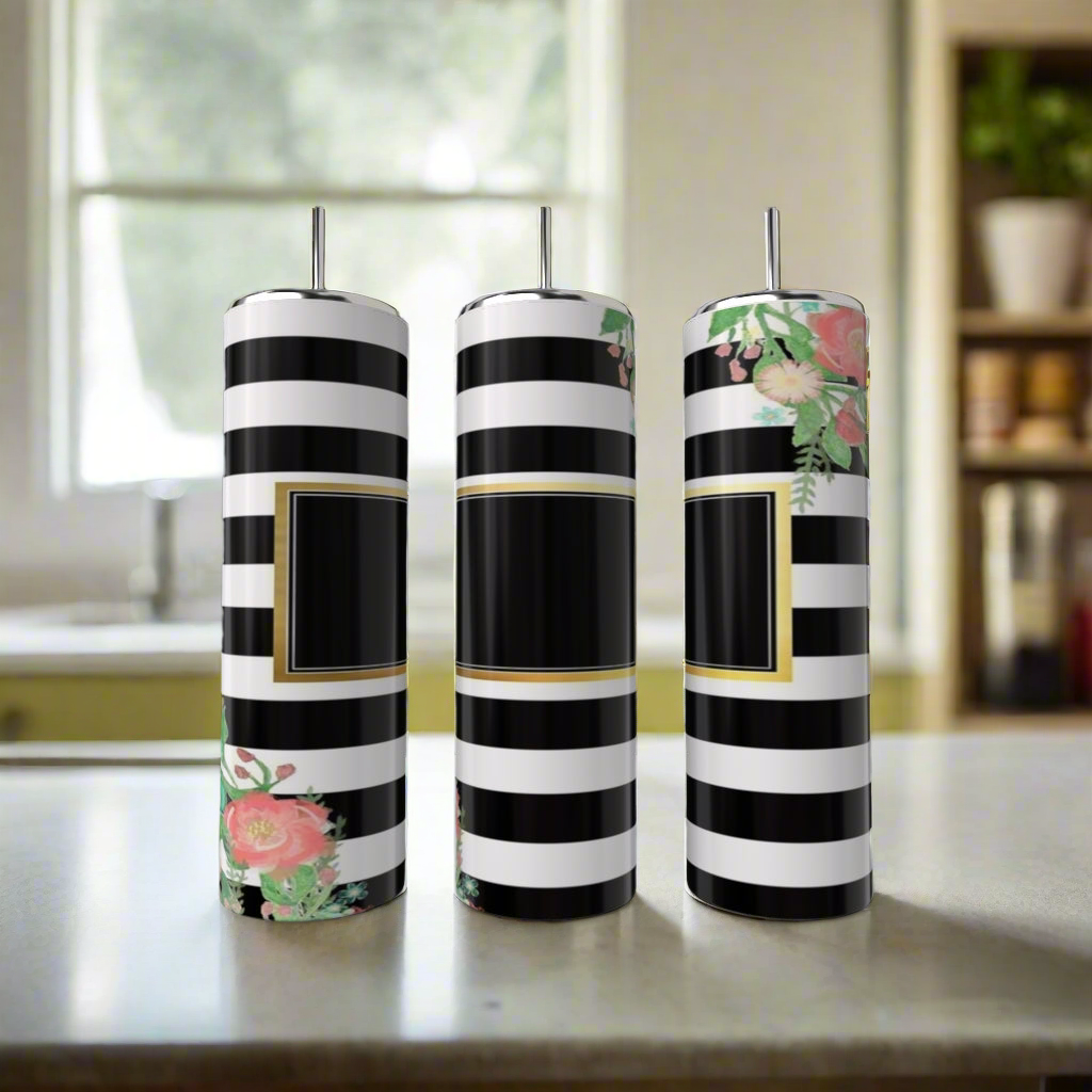 Monogram Kate Spade Spring 20oz Skinny Tumbler