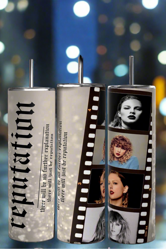 Eras Filmstrip Collage Custom Collection| Taylor Swift 20oz Tumbler!