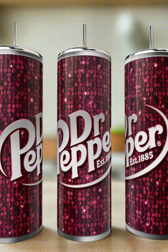 Dr Pepper Stainless Steel Tumbler