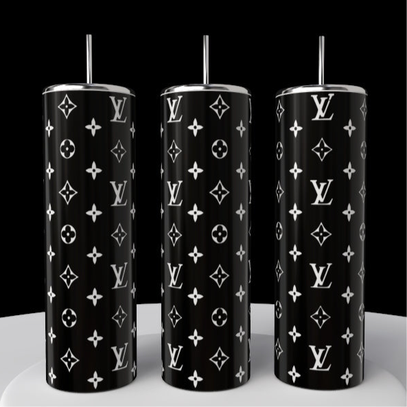 Black & White LV 20oz Tumbler