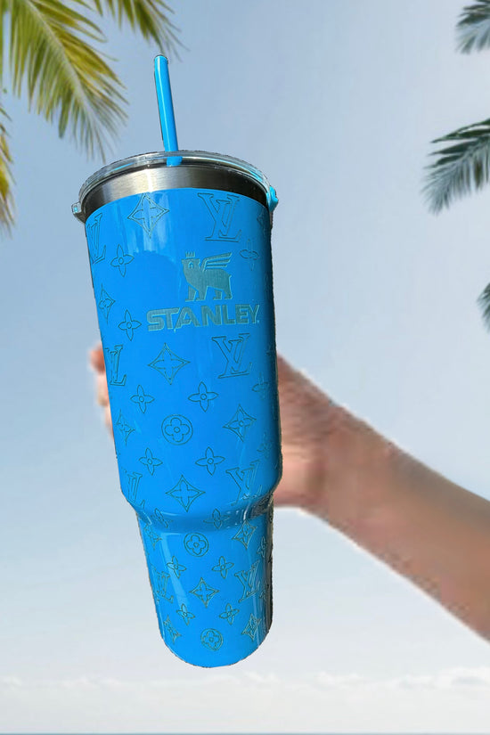 LV & Stanley Engraved 40oz Stainless Steel Tumbler
