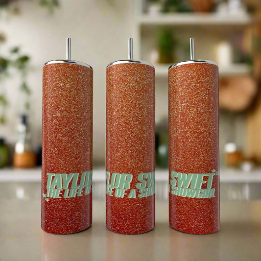 The life of a Showgirl Inspired Taylor Swift 20oz Tumbler Collection