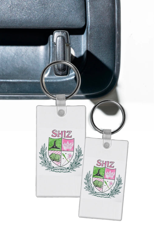 Shitz University Keychain