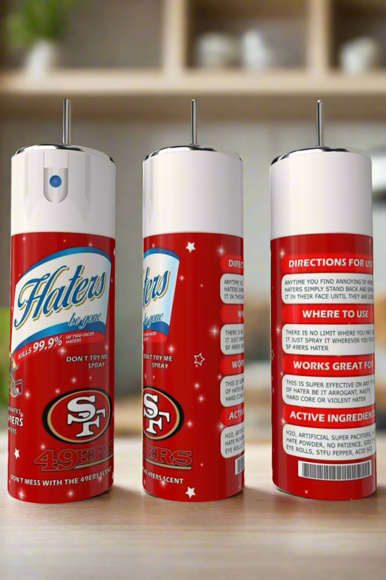 SF 49ers Haters 20oz Tumbler