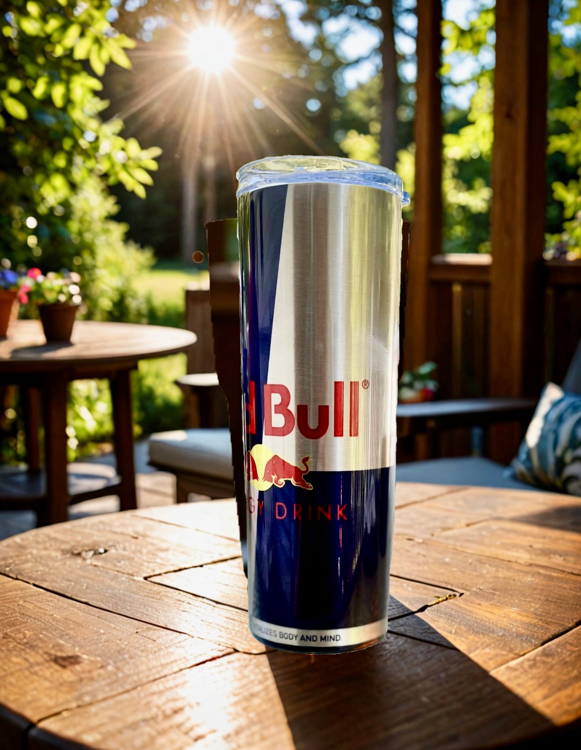 Red Bull Stainless Steel 20oz Tumbler