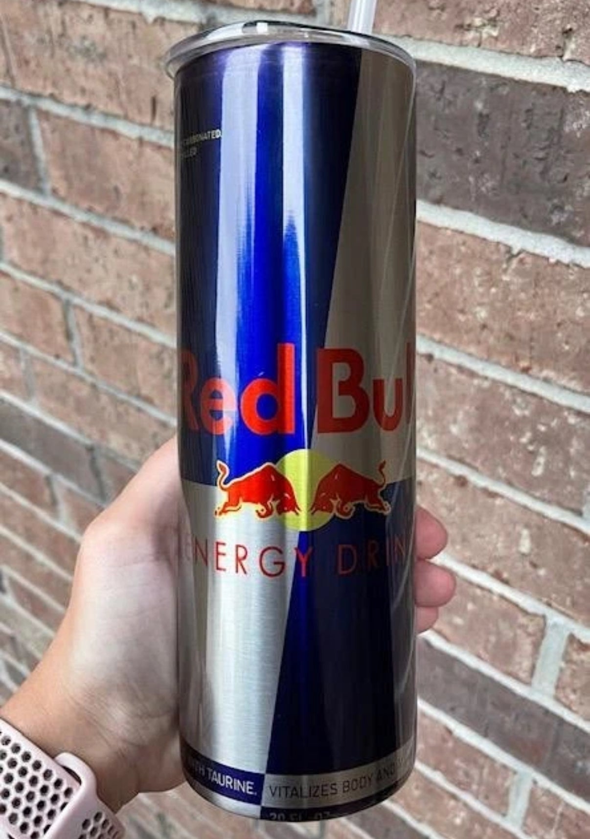 Red Bull Stainless Steel 20oz Tumbler