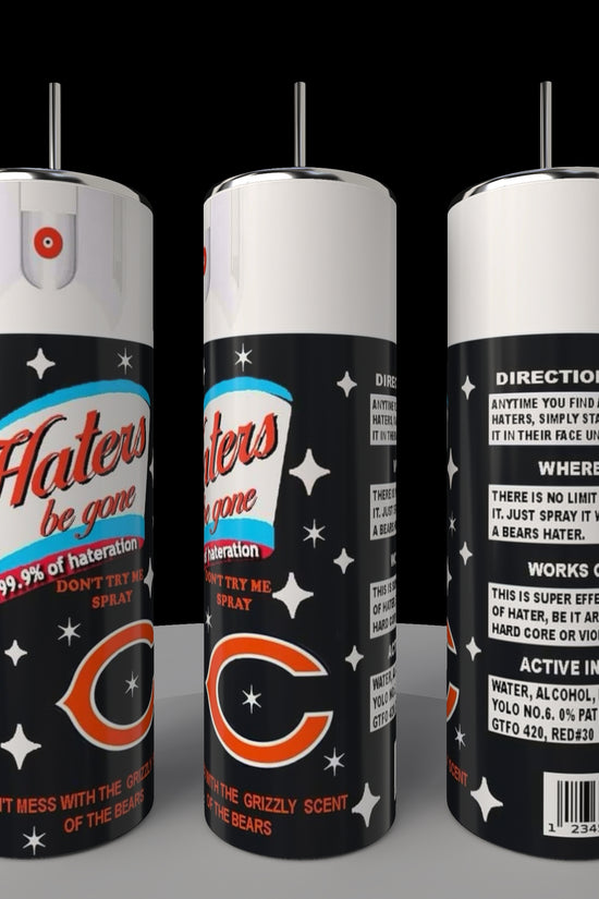 Chicago Bears Haters 20oz Tumbler