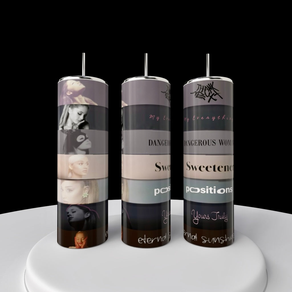 Ariana Grande Album Aesthetic with External Sunshine 20oz Tumbler